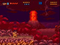 une photo d'Ã©cran de Prehistorik Man sur Nintendo Super Nes